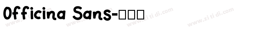0fficina Sans字体转换
